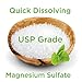 2 x 2.2lb (4.4lbs) Epsom Salt (unscented)