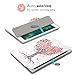 MoKo Case Fit 2018/2017 iPad 9.7 6th/5th Generation - Slim Lightweight Smart-Shell Stand Cover with Translucent Frosted Back Protector Fit Apple iPad 9.7 Inch 2018/2017, Love Tree(Auto Wake/Sleep)