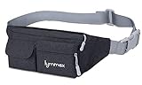 Lymmax Fanny Pack Waist Bag 4 Pockets Running Belt Adjustable Water Resistant Waist Pack Men Women Workout Travel Large Capacity