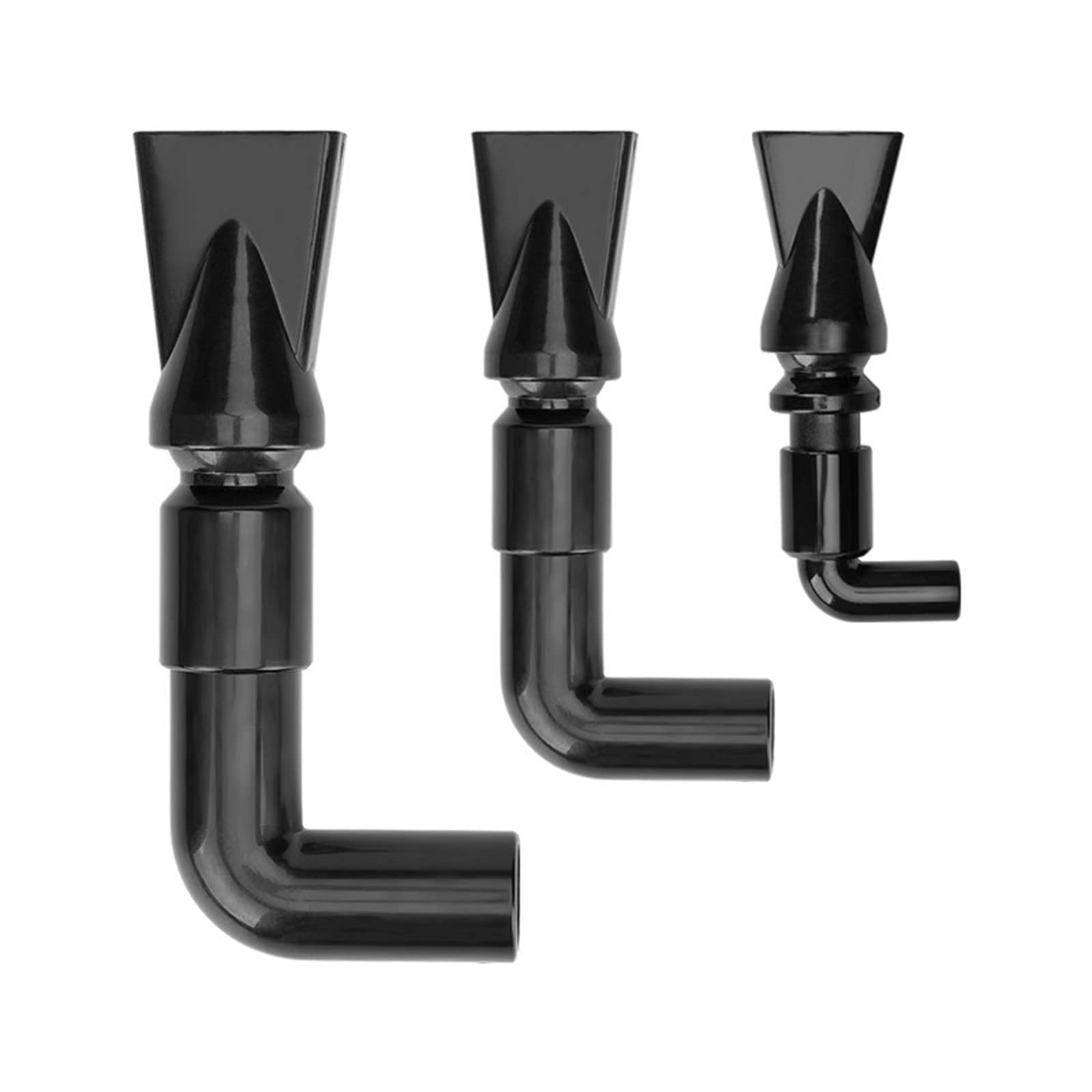 3pcs Aquarium Pump Duckbill Nozzle, Fish Tank Water Spout 360° Rotating Water Return Outlet Nozzle for Freshwater Saltwater