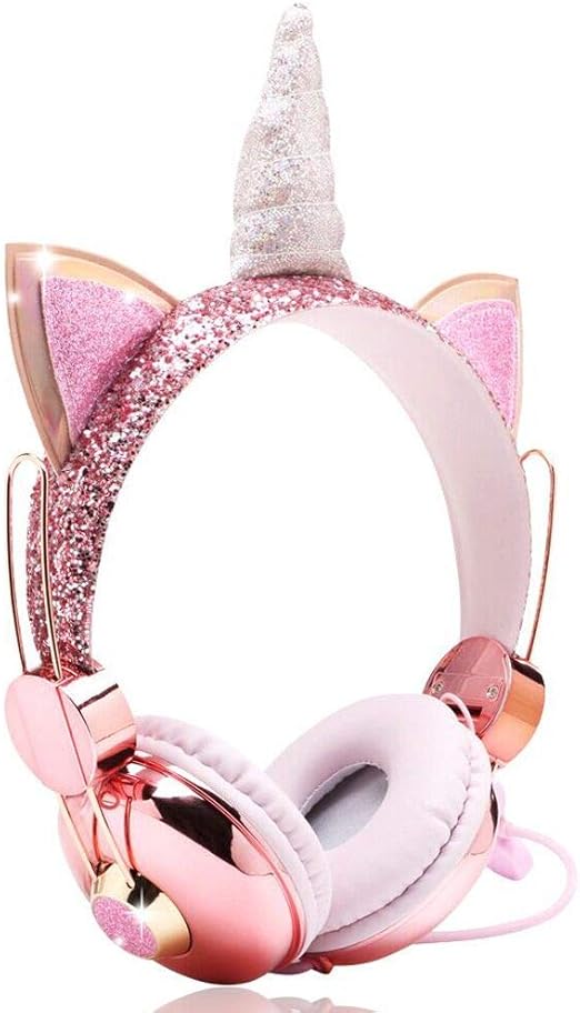 Unicorn Kids Headphones for Girls, Children, 3.5MM Plug Amazon.co.uk
