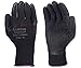 Lakeland 7-2506 SpiderGrip Lightweight Polyester Latex Dipped Glove, Work, Large, Black (12 Pair)