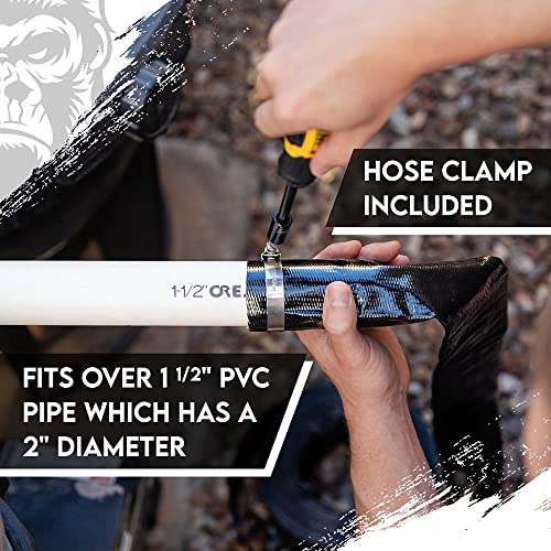 GORILLA Swimming Pool Backwash Hose with Clamp Extra Heavy Duty