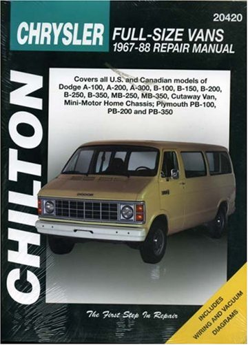 Chrysler Full-Size Vans, 1967-88 (Chilton Total Car Care Series Manuals)