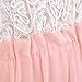Doreen Womens Vintage Chiffon Formal Prom Party Evening Gown Wedding Maxi Dress Size,White/light Pink,Medium