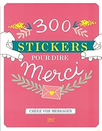 300 stickers pour dire merci