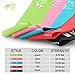 YTE Resistance Bands Set, Workout Bands for Home GYM Fitness, Stretching, Strength Training, Set of 5 Exercise Bands