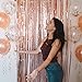 Rose Gold Party Decorations Set - 134 pc Pink and Gold Party Supplies - Perfect Decor for Birthday Party, Bachelorette Parties, Bridal or Baby Shower - psrg2019a