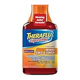 Theraflu ExpressMax Syrup for Daytime Severe Cold and Cough, Berry Cough Syrup (8.3 ounces)