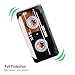 TNCYOLL Bumper Soft TPU Music Cassette Tape Retro 80s Type Amazing Back Cover Phone Case Compatible with iPhone 7 iPhone 8 iPhone SE 2020/SE2