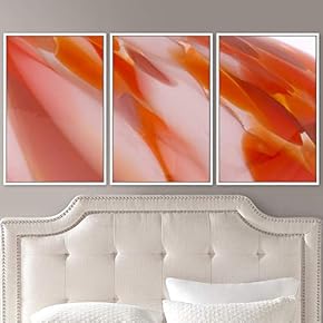 signwin 3 Piece Framed Canvas Wall Art Abstract...