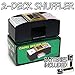 Brybelly 2 Deck Automatic Card Shuffler w/2 Free Decks of Bicycle Playing Cards – Battery-Operated Electric Shuffler - Great for Home & Tournament Use for Classic Poker & Trading Card Games