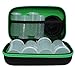STAT Fitness Powdered Supplement Case (Green) - Portable Protein Powder Supplement Container - BPA Free