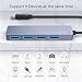 VANMASS USB C Hub, 7 in 1 USB C Adapter with 5K@60Hz USB-C 3.0 Port, 4K HDMI Port, 2 USB 3.0 Ports, SD/TF Card Reader, 87W PD Charging Port for MacBook Pro and MacBook Air 2018/2019/2020(Dark Gray)