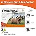 Frontline Plus for Dogs Small Dog (5-22 pounds) Flea and Tick Treatment, 3 Doses primary