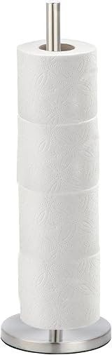 Blue Canyon Stainless Steel Toilet Roll Holder Spike Free Standing view 1