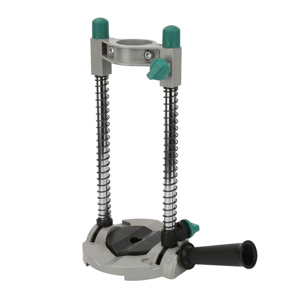 Drill Stand，Adjustable Angle Drill Holder Guide Stand Positioning Bracket Woodworking ToolOther power tool accessories