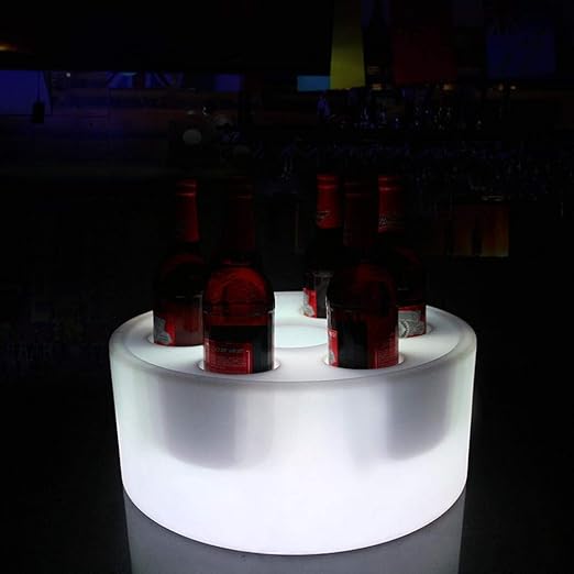 Compra Cubeta de hielo Enfriador de cerveza LED Cubo De Hielo ...