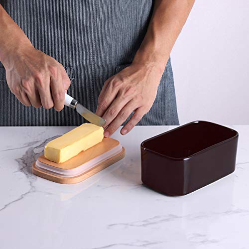 GDCZ 1908.284 Ceramics Butter Dish Large Porcelain Butter Holder with