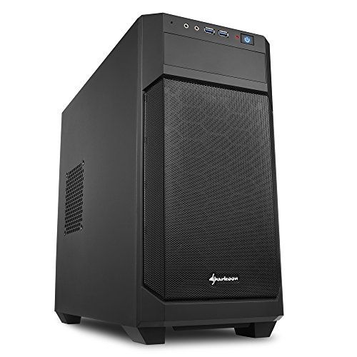 Sharkoon-V1000-Caja-de-Ordenador-PC-Gaming-MICRO-ATX-Negro