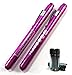 Penlight (Purple) Oak-Lite's Nurse Penlight (2 Pack and AAA Batteries Included) with Pupil Gauge and Pocket Clip. Perfect 2018 Gift for Doctors EMTs and Nursing Students