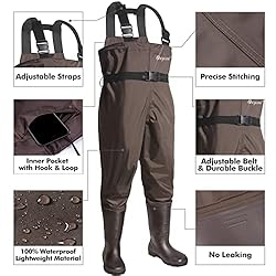 OXYVAN Chest Waders with Boots for Men
