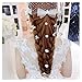 Hair Clip - TOOGOO(R)12Pcs Lovely Wedding Crystal Flower Pearl Hair Twists Clips Pins Spirals Bridal Jewelry (Silver)