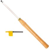 19.68 Inches Carbide Tipped Lathe Wood Turning Tools Rougher Chisel Tool Bar with 15mm Square Radius Carbide Insert for Wood Hobbyist or DIY or Carpenter