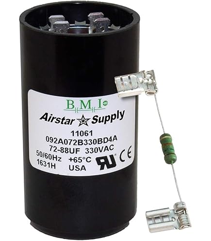 Motor Start Capacitor 72-88 uf MFD 330 Volt VAC 2 11961