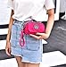 Women's Casual Water-resistant Nylon Wristlet Purse 3 Layers Zipper Clutch Wallet Handbag Small Cell Phone Crossbody Shoulder Bag (Black)