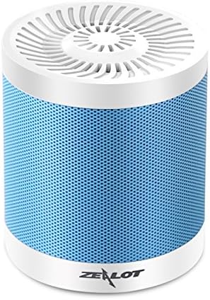 Ardor ZEALOT S5 Bluetooth 4.0 Portable Wireless Speaker, Powerful Output with Enhanced Bass, Build in Microphone for Handfree Phone Call (White+Blue)