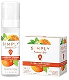 Summer's Eve Mandarin Blossom, Cleansing Combo Pack, 1-5-Ounce Foam Wash, Plus 1-14 Count Cloths