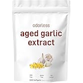 New Odorless Aged Garlic Extract, Odorless Aged Garlic (1Pack - 300Pcs)