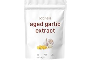 New Odorless Aged Garlic Extract, Odorless Aged Garlic (1Pack - 300Pcs)
