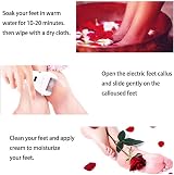 Swhily Electric Foot Callus Remover Rechargeable Pedicure File 6 Heads view 7