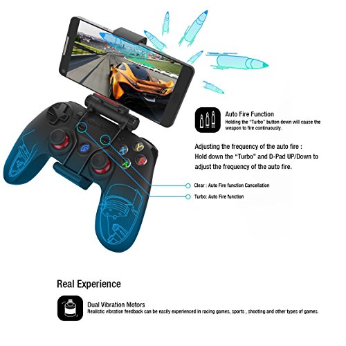 GameSir G3s Gamepad Bluetooth Wireless Controller for Android Smartphone Tablet/ Samsung VR/ PC