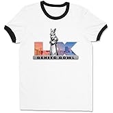 TeesAndTankYou Bunny LIX Benito Bowl Ringer Tee Shirt Unisex
