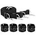 Beimly Under Bed Restraints System, Bondage Kits with Adjustable Soft Comfortable Cuffs for Legs, Ankles and Hands Almost Fits Any Size Mattress