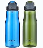 AVEX Brazos Autoseal Water Bottle, 32oz, Ocean & Olive