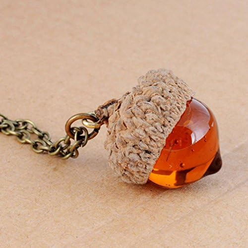Jewelryfinds Golden Plated Pink Crystal Heart-Shaped Natural Stone Necklace