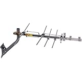 TV Antenna - RCA Outdoor Yagi Satellite HD Antenna with Over 70 Mile Range - Attic or Roof Mount TV Antenna, Long Range Digit