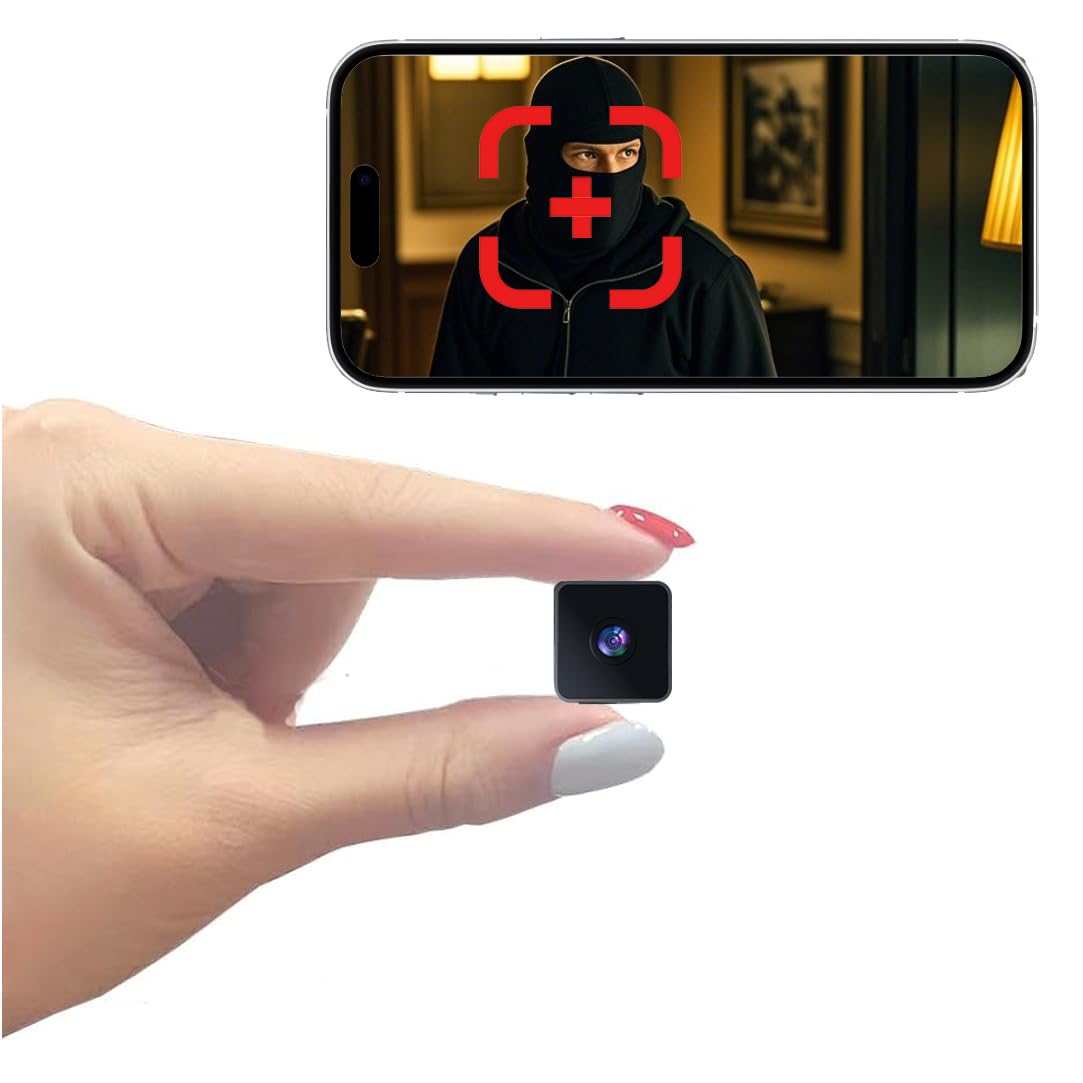Photo 1 of Spy Camera Hidden Camera WiFi,HD1080P Wireless Mini Camera, Small Motion Detection Camera, Night Vision Cameras for Home Security