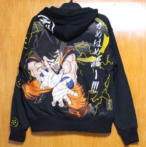 Amazon 絡繰魂 粋 L ドラゴンボール超カメハメハ悟空刺繍zipパーカー トレーナー パーカー 通販 Amazon 絡繰魂 粋 L ドラゴンボール超カメハメハ悟空刺繍zipパーカー トレーナー パーカー 通販