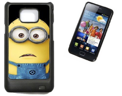 Samsung Galaxy S2 i9100 Hard Case with Printed Design Dispicable Me Face by heywan