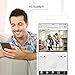 Reolink Keen Wireless-Home-Security-IP-Camera 1080P HD Battery Powered Camera, Two Way Audio, Pan Tilt, Motion Detection