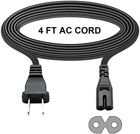 Amazon Com T Power Ul Listed 4ft 2 Prong Ac Power Lead Cable Cord 18awg Compatible With Lg Electronics Oled Ultra Hd Smart Led Tv 26 28 30 32 33 40 43 49