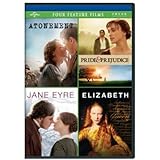 Atonement / Pride & Prejudice / Jane Eyre / Elizabeth Four Feature Films [DVD]