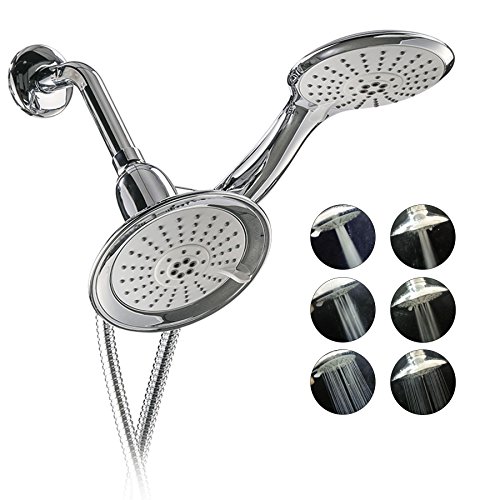 Buy COZ 3Way Chrome Dual Shower Head, 2 in 1 Shower Head Combo with