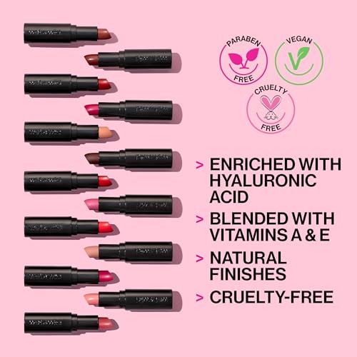 WET N WILD MEGA LAST MATTE LIP COLOR, SEMI MATTE HYALURONIC ACID INFUSED, LONG LASTING FULL COVERAGE FOR A NOURISHING POUT, CRUELTY-FREE & VEGAN – CHERRY PICKING