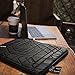 [Best Comfortable Laptop Sleeve Ever] TOMANTEK 13-13.3 Inch PU Polyester Slow-recovery Sponge Shockproof & Water-resistant Laptop Sleeve Case Bag/Ultrabook Laptop Tablet Bag Case/Skin Cover, Black
